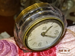 Old Retro Vekker Table Clock from Italy, Melux