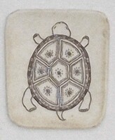 Vetlényi Zsolt - Ernő 3 x 2.5 cm copper engraving, paper