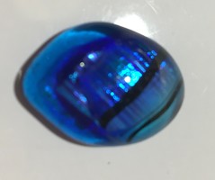 Unique Deep Blue Crystal Jewelry Stone Cabochon for Artisan Jewelry