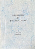 Kósa András: Introduction to Integral Calculus