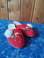 Népviselet Szögedi bojtos papucs