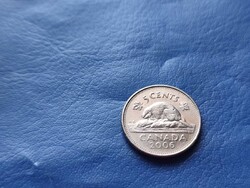 CANADA / KANADA 5 CENT 2006 HÓD! II.ERZSÉBET IDŐS!