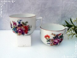 2 pcs Alt Wien Teacups