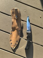 Beautifully crafted dagger with sheath, stainless steel, rust-resistant