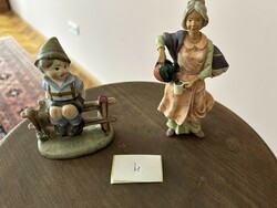 Porcelain and ceramic figurines