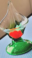 Extra colorful design: glass art display