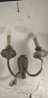 Antique Bronze Double-Arm Wall Lamp 563
