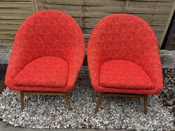 Set of 2 Burián Judit Shell Armchairs