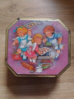 Vintage Metal Decorative Box