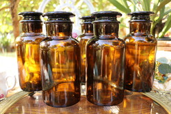 Pharmacy Glass Jars