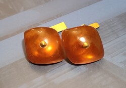 Amber Cufflinks