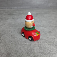 Small Foot Santa Pull-Back Car