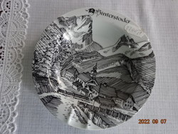 Lilien porcelain ashtray, diameter 15 cm. He has!
