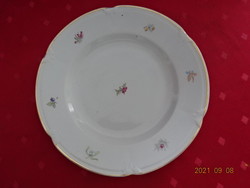 Drasche porcelain flat plate with a small pattern, diameter 23.5 cm. He has!