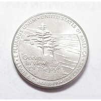 USA, 5 cents 2005 D - Ocean view aUNC+ copper