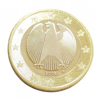 Németország,1 euro 2009 D aUNC+ ötvözet