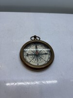 Antique Copper Compass