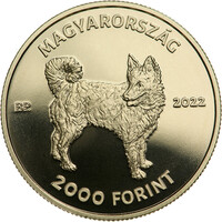 Mudi 2000 Forint 2022 Proof Coin with Prospectus
