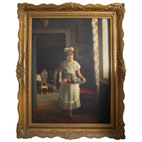 Pap Emil - Chambermaid with Tray