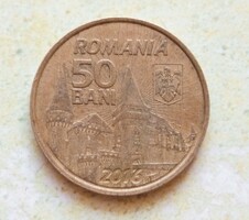 2016 Románia Emlék 50 Bani Hunyadi János Vajdahunyad vára Erdély