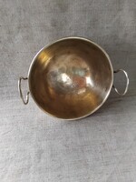 Vintage brass foam pot