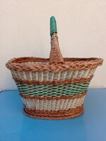 Woven Shopping Basket - Flower Basket