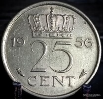 Hollandia 25 cent, 1956 D06H3