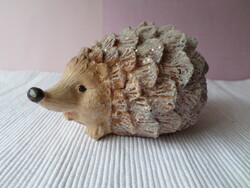 Resin Hedgehog Figurine Decor with Glitter
