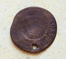 1736 Bajorország Károly Albert (1687-1745) Ezüst 3 Krajcár Kreuzers