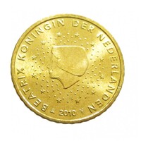 Hollandia,50 eurocent 2010 aUNC+ ötvözet