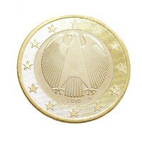 Németország,1 euro 2010 G aUNC+ ötvözet