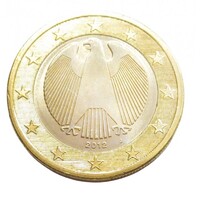 Németország,1 euro 2012 J aUNC+ ötvözet