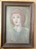 Simon György János (1894 - 1968) - female portrait