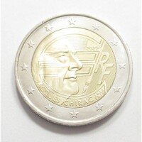 France, 2 euro 2022 - Jacques Chirac politician inUNC+ alloy