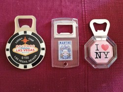 3 Bottle Openers