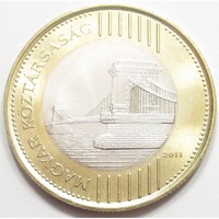 Magyarország,200 forint 2011 aUNC+ ötvözet