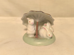 Hollóházi Umbrella Rabbits