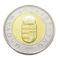 Hungary, 100 Forint 2011 UNC+ Alloy