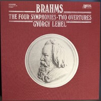 Brahms: A négy szimfónia és két nyItány -4LP box szett