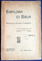 Babylonia és Biblia - Delitzsch Frigyes  1903