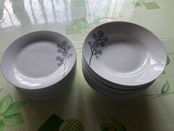 12db-os Sabichi porcelán étkészlet (12 mély és 12 lapos tányér)