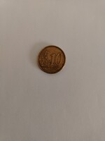 1990-es évekbeli vintage 10 EURO cent