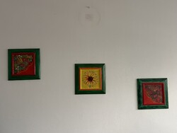 Retro kerámia falikép szett