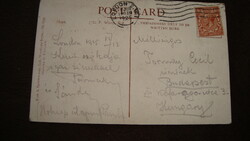 Tormay Cecil írónőnek 1925. Londonból autográf Hevesi Sándor? Karniczky?