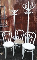 Thonet Coat Rack and Thonet Chairs