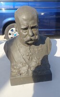 Emperor Franz Joseph bust. Early 1900s.