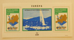 1974. Európai Biztonsági és Együttműködési Konferencia (II.) Genf - pt. blokk (500Ft)