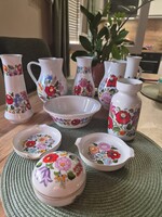 Calocsa Porcelain, 10-piece Set for Sale in Pécs!