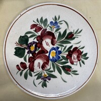 Antik Hollóházi porcelán falitányér