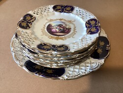Cherry Porcelain - Dessert Set 6 + 1 pieces